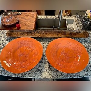 2 Serving Platters